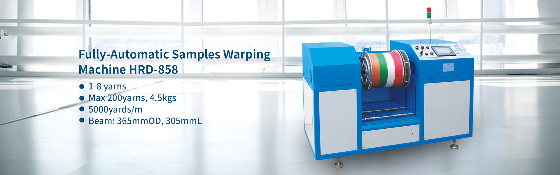 Fully-Automatic Samples Warping Machine HRD-858