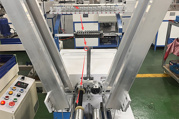 How to use the HRD-818 Fully-Automatic Two Spindles Yarn Winding Machine