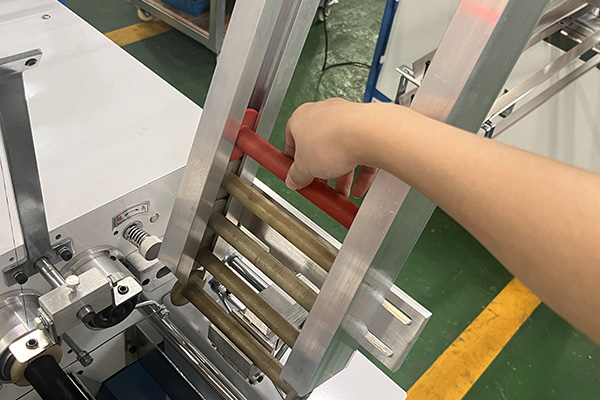 How to use the HRD-818 Fully-Automatic Two Spindles Yarn Winding Machine