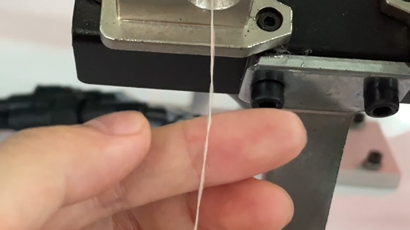 Intermingle function of sample warping machine