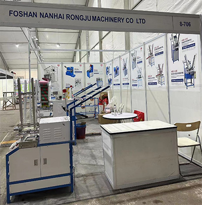 Rongju machinery in 2024 DTG exhibition